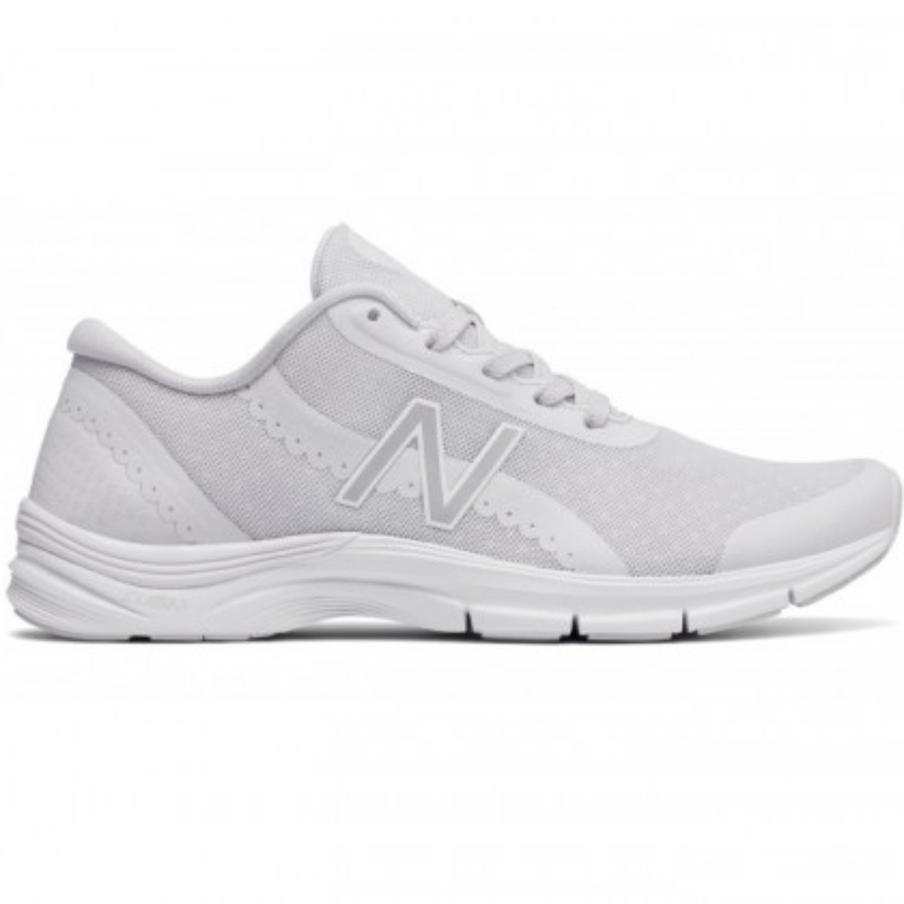 New Balance White Athletic Shoes